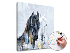 Maľovanie podľa čísel HORSE MAJESTY | nízka náročnosť