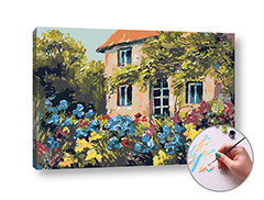 Maľovanie podľa čísel MAGIC HOUSE | stredná náročnosť