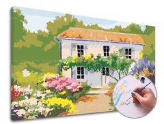 Maľovanie podľa čísel NA RUKU | stredná náročnosť