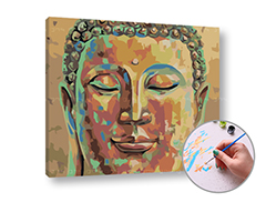 Maľovanie podľa čísel SPIACI BUDHA | nízka náročnosť