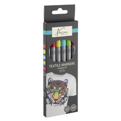 Obojstranné popisovače na textil Nassau 6 ks