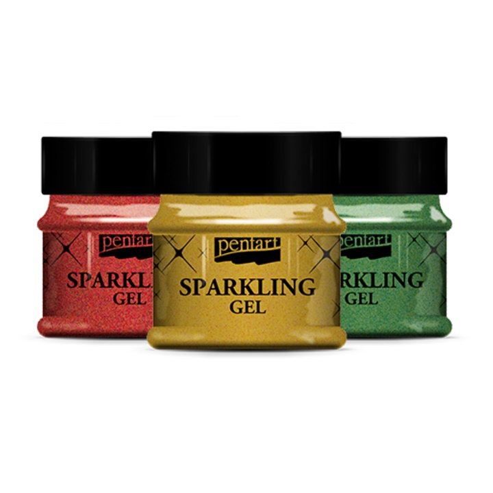 E-shop Pentart sparkling gel 50 ml | different shades