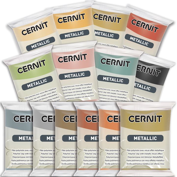 E-shop Polymérová hmota CERNIT Metallic 56 g | different shades