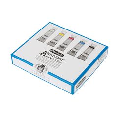 Sada akrylových farieb v tubách Schmincke AKADEMIE 5x60 ml