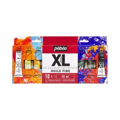 Sada olejových farieb Pebeo STUDIO XL 10x20 ml + štetec