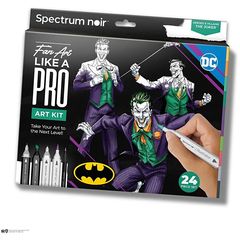 Umelecká sada na ilustrovanie Heroes and Villains : The Joker