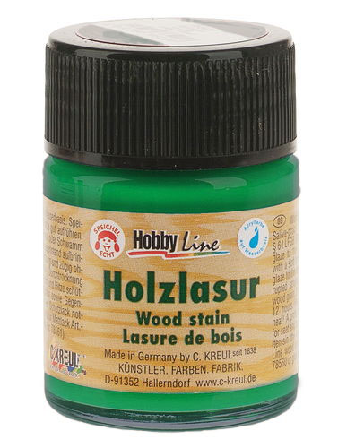 Farby na drevo Hobby Line Wood Stain 50 ml - Fir zelená